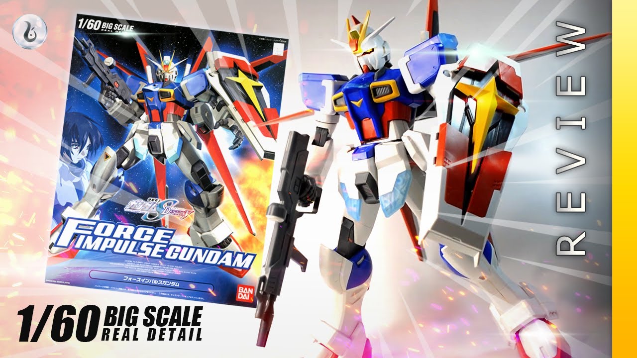 Bandai 1/60 Force Impulse Gundam Review | Mobile Suit Gundam SEED