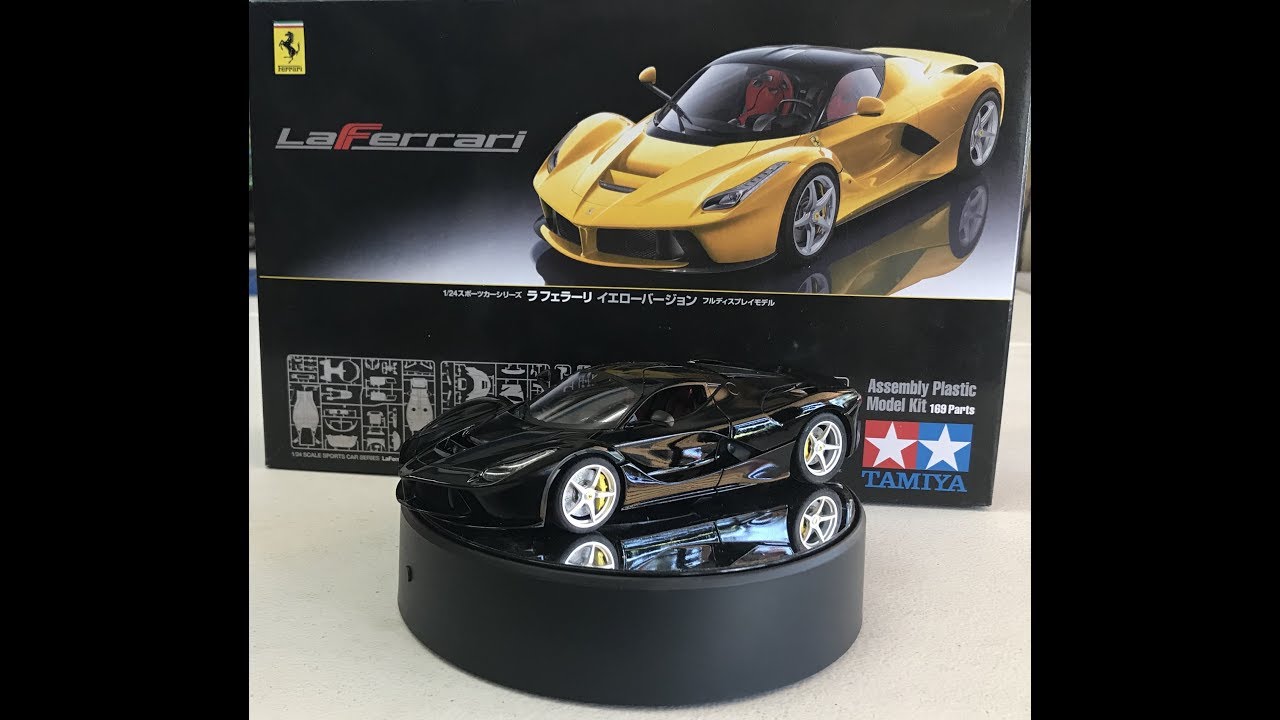 Building the Tamiya 1/24 La Ferrari Yellow but we end up making it