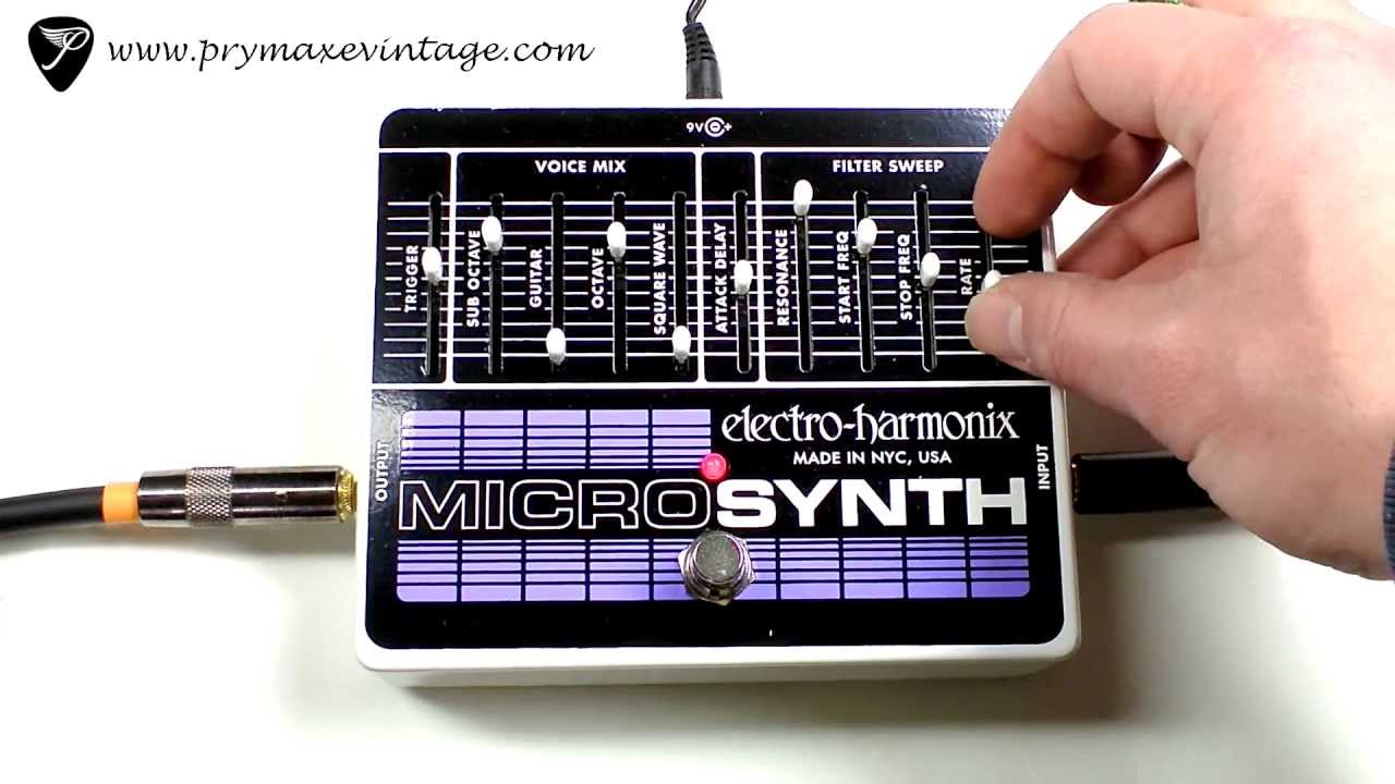 Electro-Harmonix MicroSynth Synthesizer - YouTube