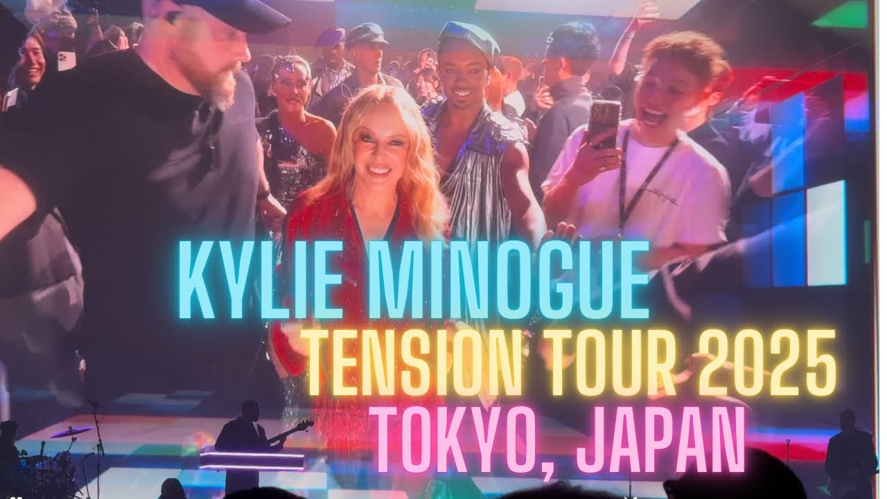 Kylie Minogue Tension Tour 2025 in Tokyo, Japan |カイリーミノーグ