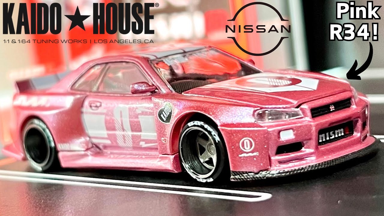 Unboxing 2024 Kaido House Nissan Skyline GTR R34 Kaido Racing