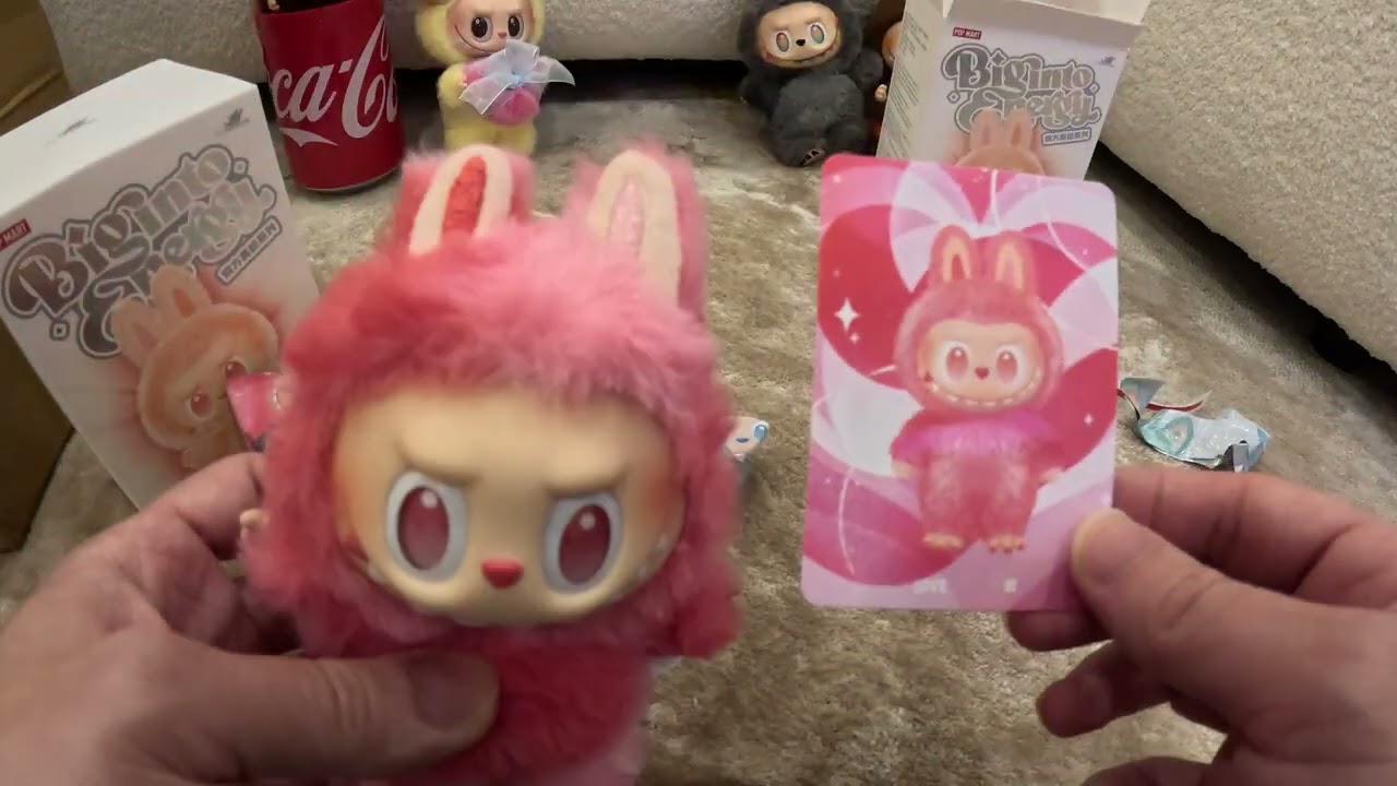 Labubu Big Into Energy Unboxing! ❤️ Hunting for LOVE Labubu