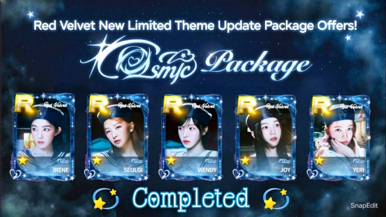 Superstar SMTOWN JP | Collecting Red Velvet 'Cosmic' LE Theme