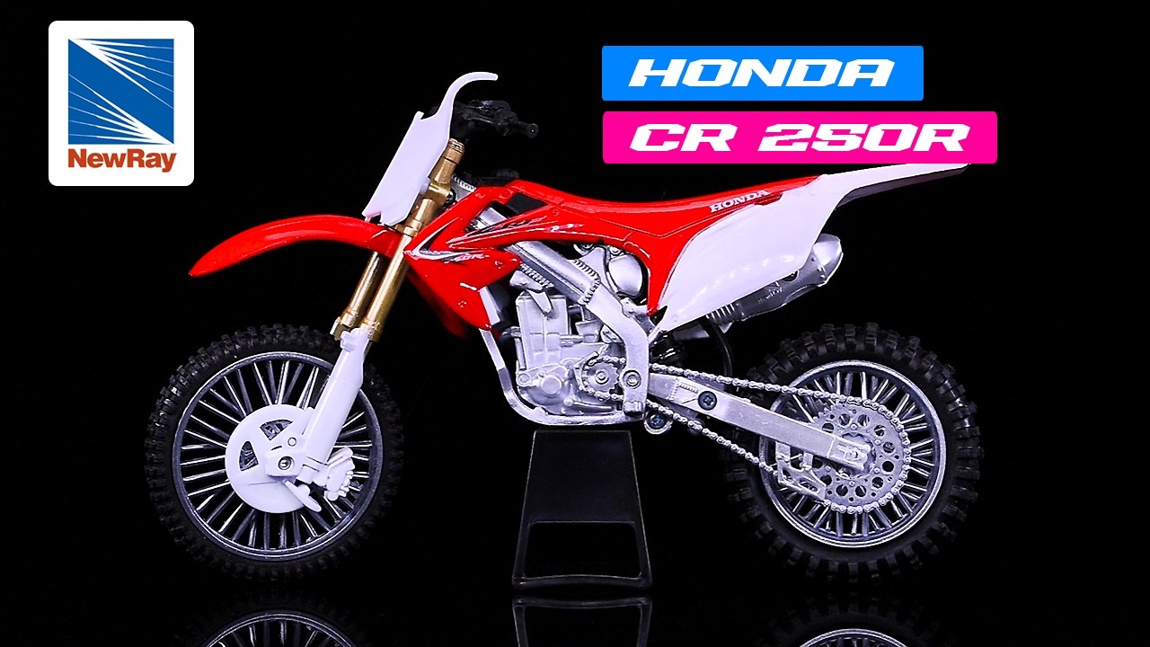2012 Honda CR 250R Red 1/12 Diecast Motorcycle Model New Ray 57463