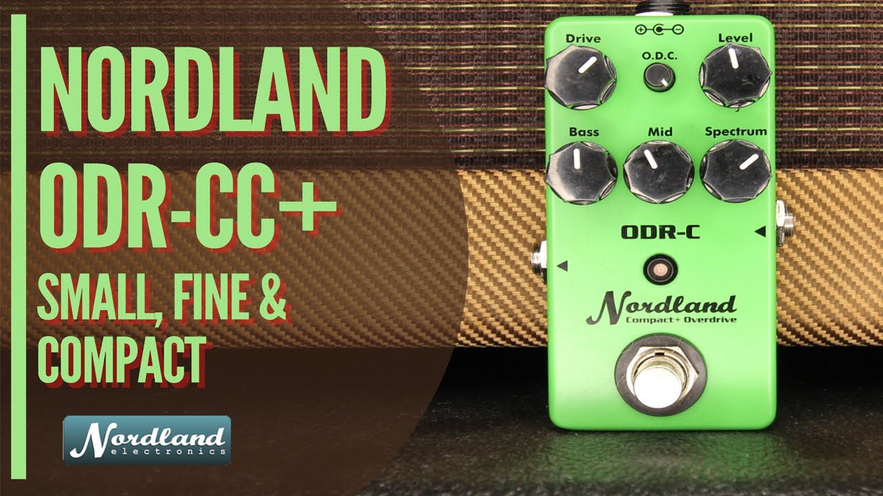 Nordland ODR CC+ - Big tones in an even smaller package - YouTube