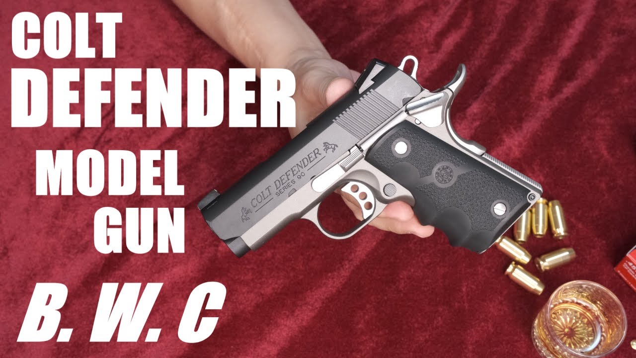 COLT DEFENDER モデルガン / B.W.C - YouTube