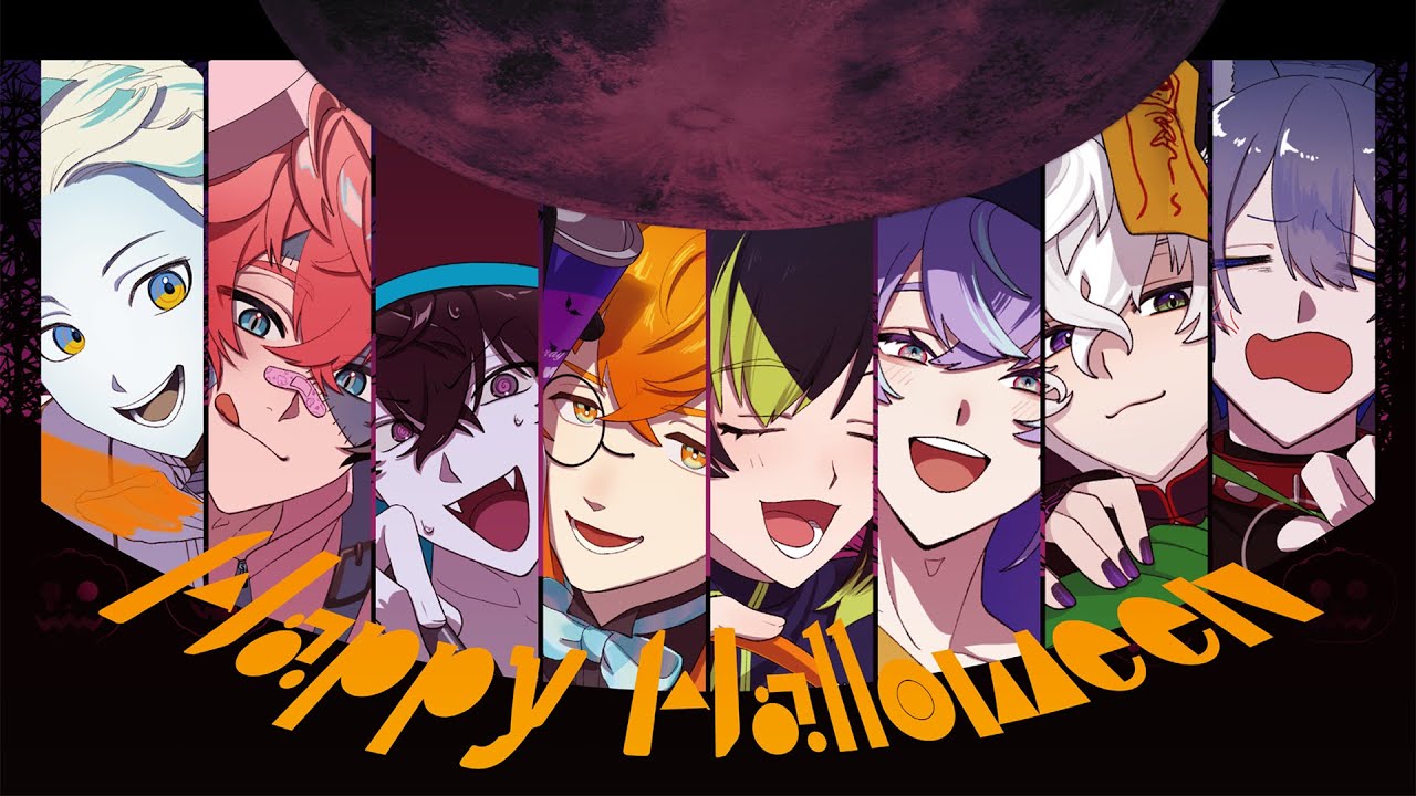 手描きにじさんじ】Happy Halloween【MECHATU-A/赤城ウェン/伊波ライ