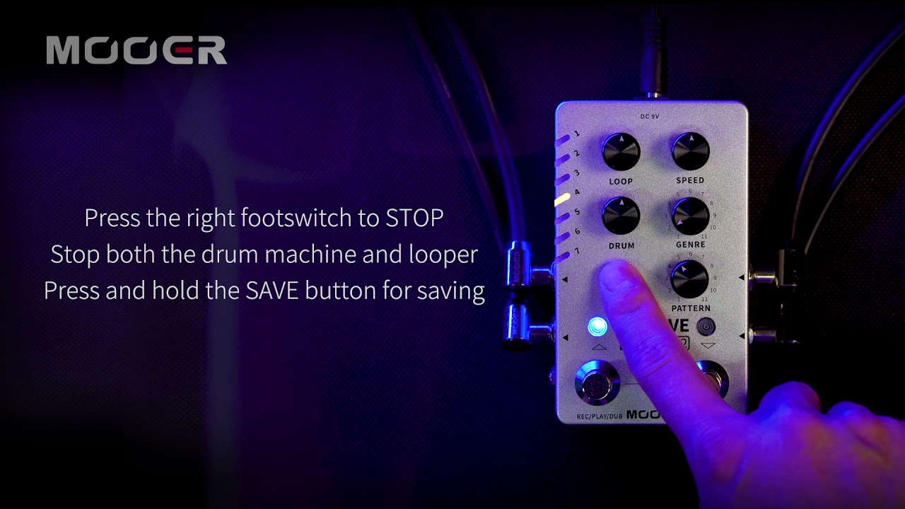 3/10 16:00まで10%OFF】Mooer GROOVE LOOP X2