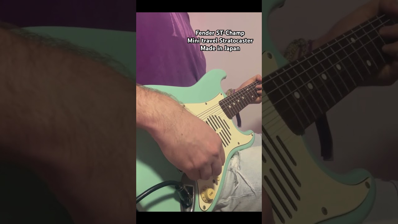 Fender ST-Champ Japan - YouTube