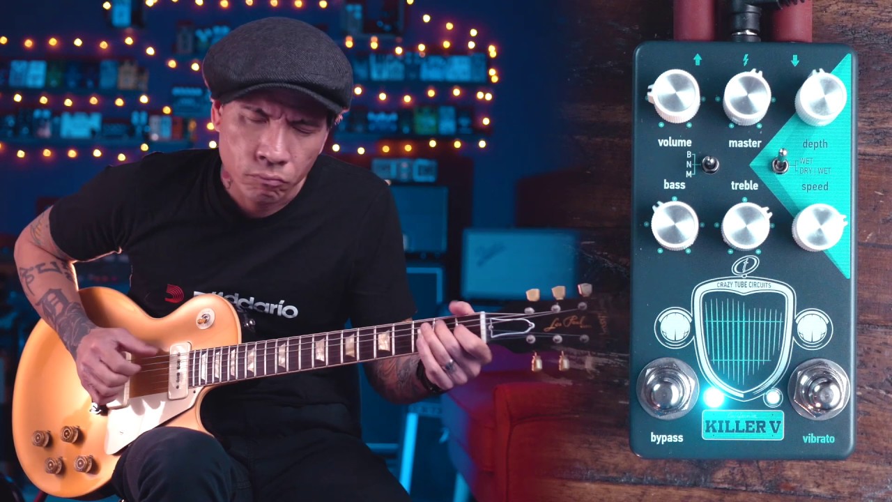 Crazy Tube Circuits KILLER V | Magnatone-style amp in box | OD +