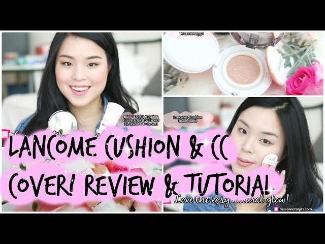 Trying out the Lancôme Blanc Expert Cushion Compact & UV Expert CC