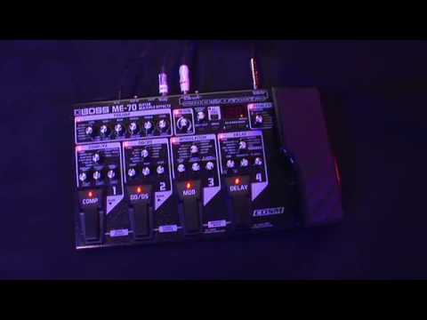 ME-70 Multi-effects (2/2) from BOSS - YouTube