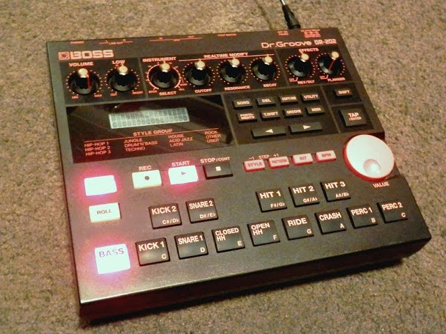 Boss DR-202 has excellent rhythms and sounds! - YouTube