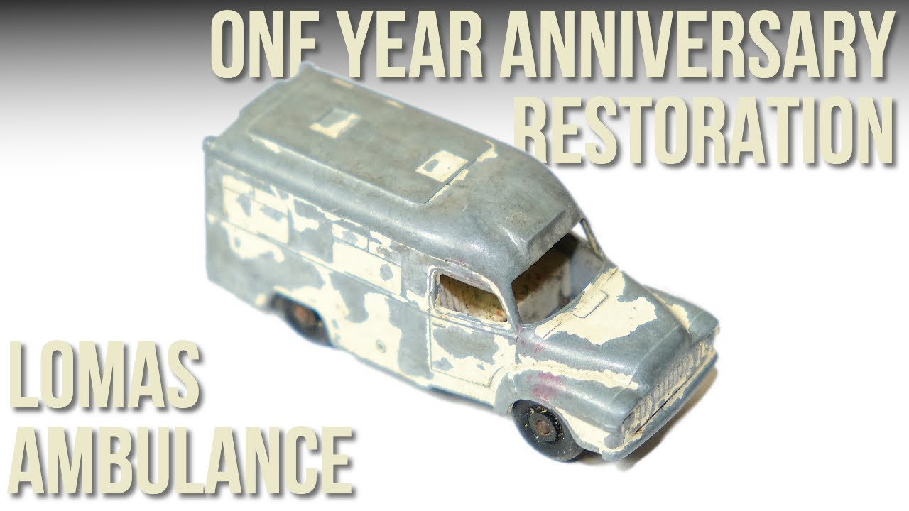 MATCHBOX restoration: 14C Lomas Ambulance - Anniversary Edition