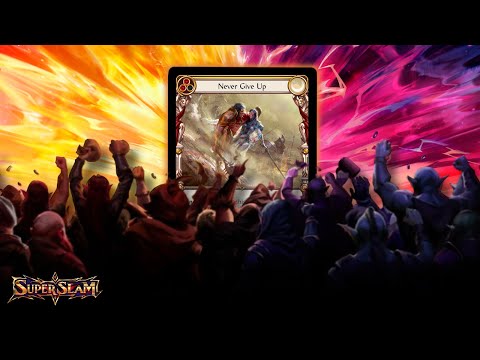 Never Give Up | Exclusive Flesh and Blood TCG Card Reveal! | Super