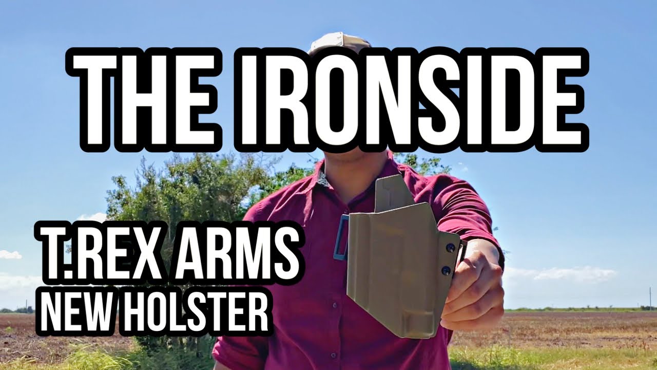 T.REX ARMS Light-Compatible Ironside ホルスター ブラック 対応