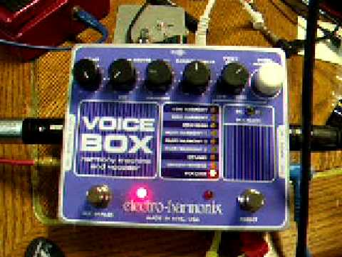 Electro-Harmonix Voice Box #3 - Vocoder - YouTube