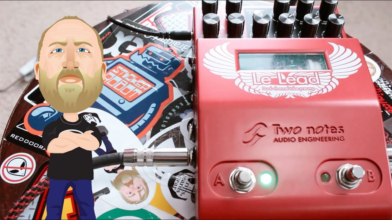 Two Notes Le Lead Preamp Pedal - Demo - YouTube