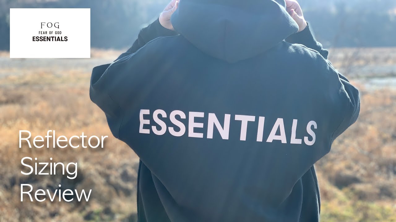 エッセンシャルズ】リフレクターのプルオーバーパーカーのレビュー