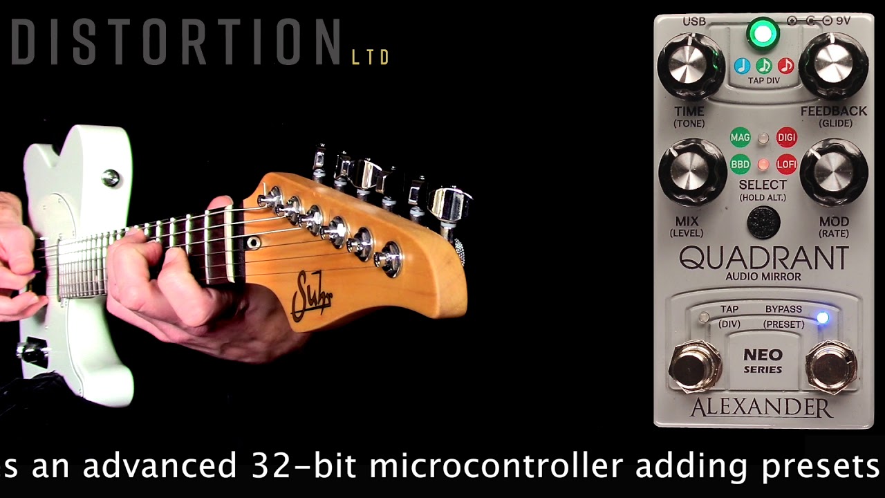 Guitar Pedal X - GPX Blog - Twin Footswitch Alexander Pedals New