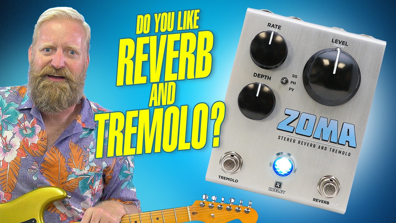 Simple and Beautiful - Keeley Zoma Stereo Reverb and Tremolo
