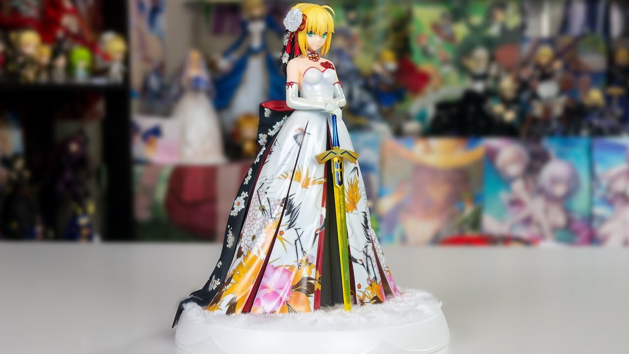 Fate/Stay Night - Artoria - 1/7 Figure - Kimono Dress Ver. - YouTube