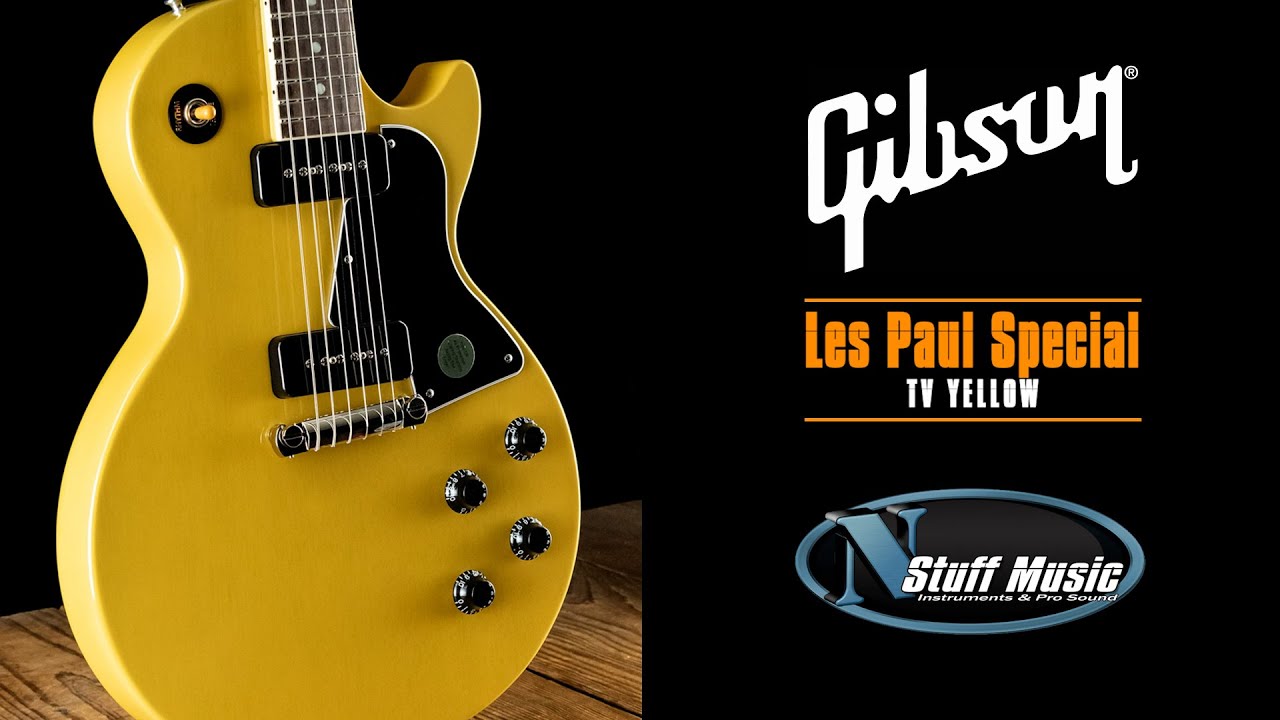Gibson Les Paul Special - TV Yellow - In-Depth Demo! - YouTube
