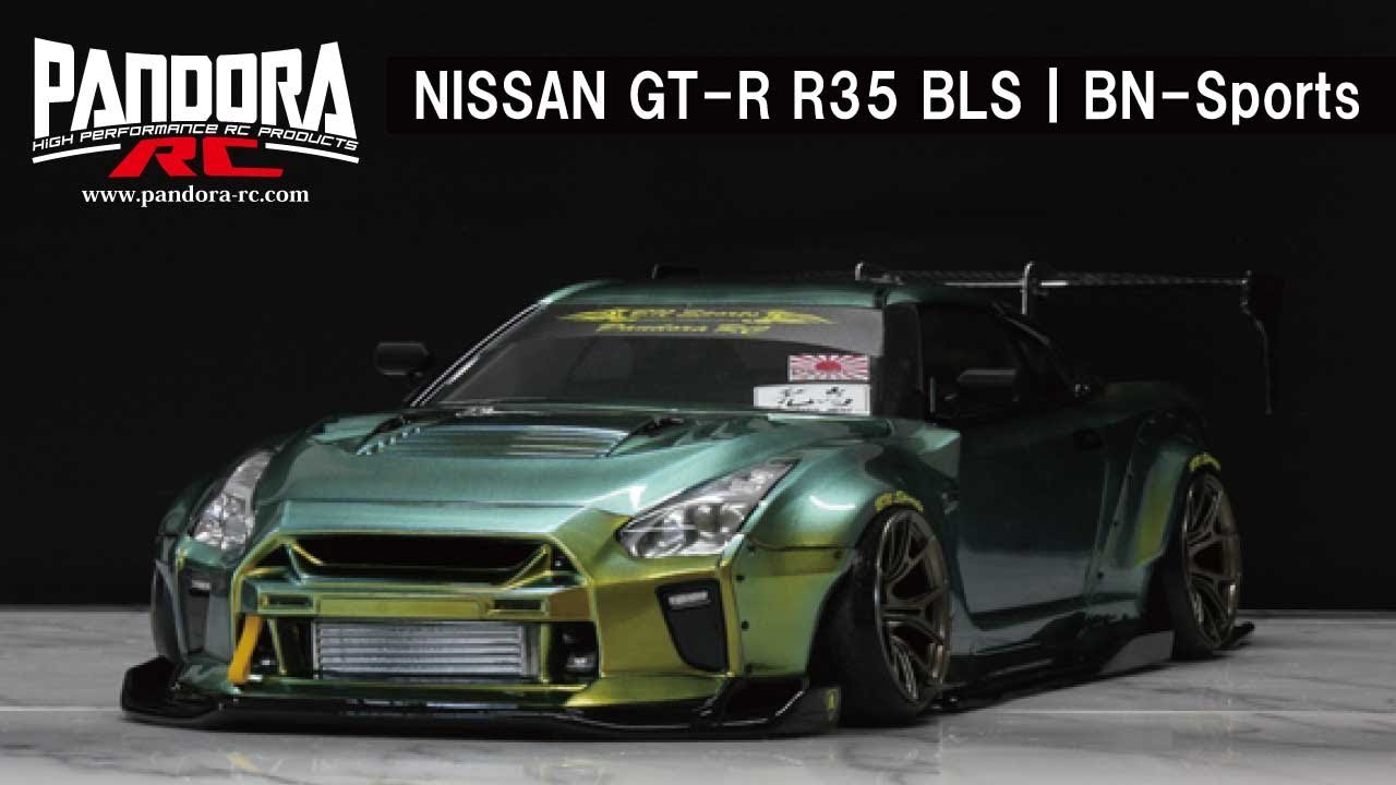 パンドラRC｜NISSAN GT-R R35 BLS BN-Sports - YouTube