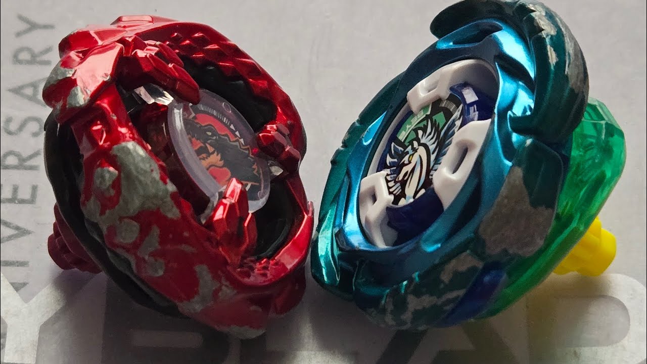 ベイブレードX】ティラノビート1-60TK(メタルコート:レッド) VS エアロ