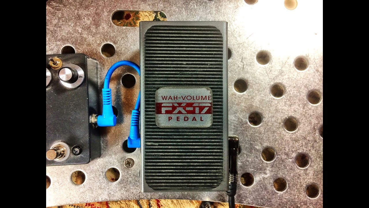 DOD FX17 Wah Volume Pedal + SolidGoldFX Sasori Fuzz + Harmonic