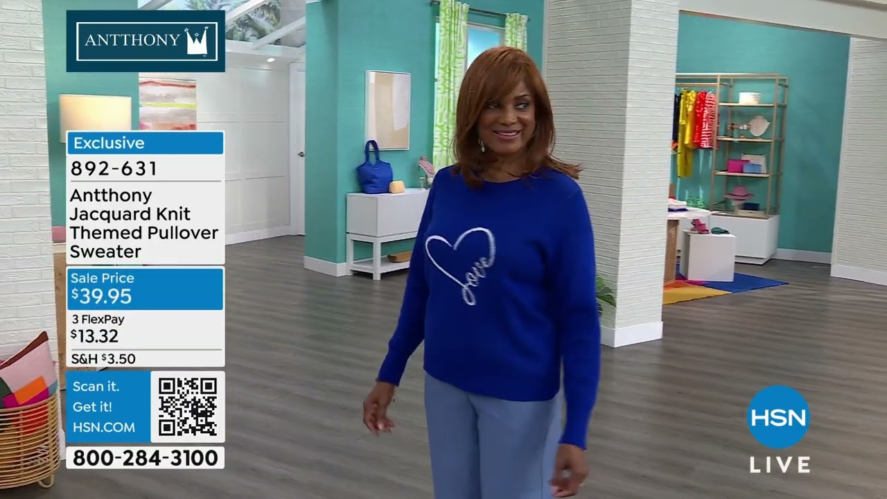 Antthony Jacquard Knit Themed Pullover Sweater - YouTube