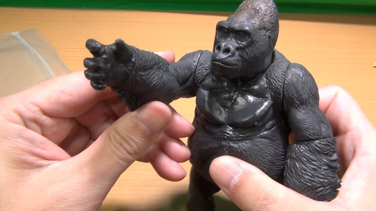 Wow! This is a nice gorilla soft vinyl figure from Kaiyodo - YouTube