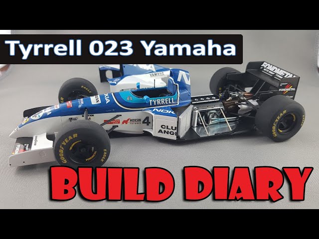 Building Tamiya's Tyrrell 023 Yamaha - part 1 (of 2) - YouTube