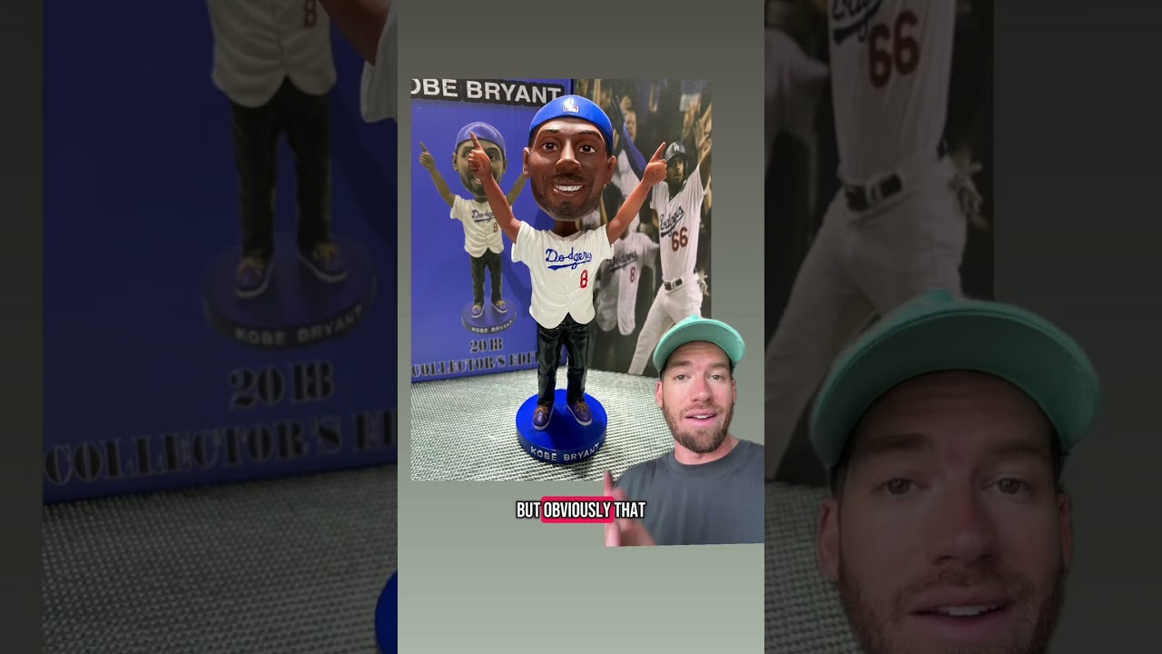 Dodgers NEW Kobe Bobblehead 🔥 - YouTube