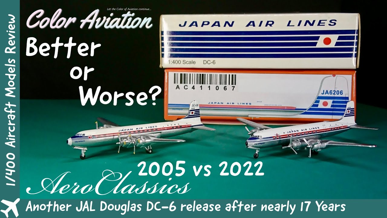 Better or Worse?? AeroClassics 1/400 Scale JAL 日本航空DC-6 in