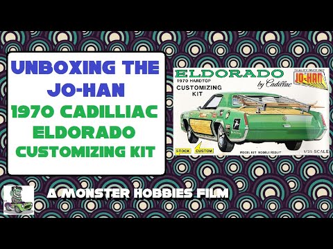 Unboxing The 1970 Cadillac Eldorado Model Kit By JoHan - YouTube