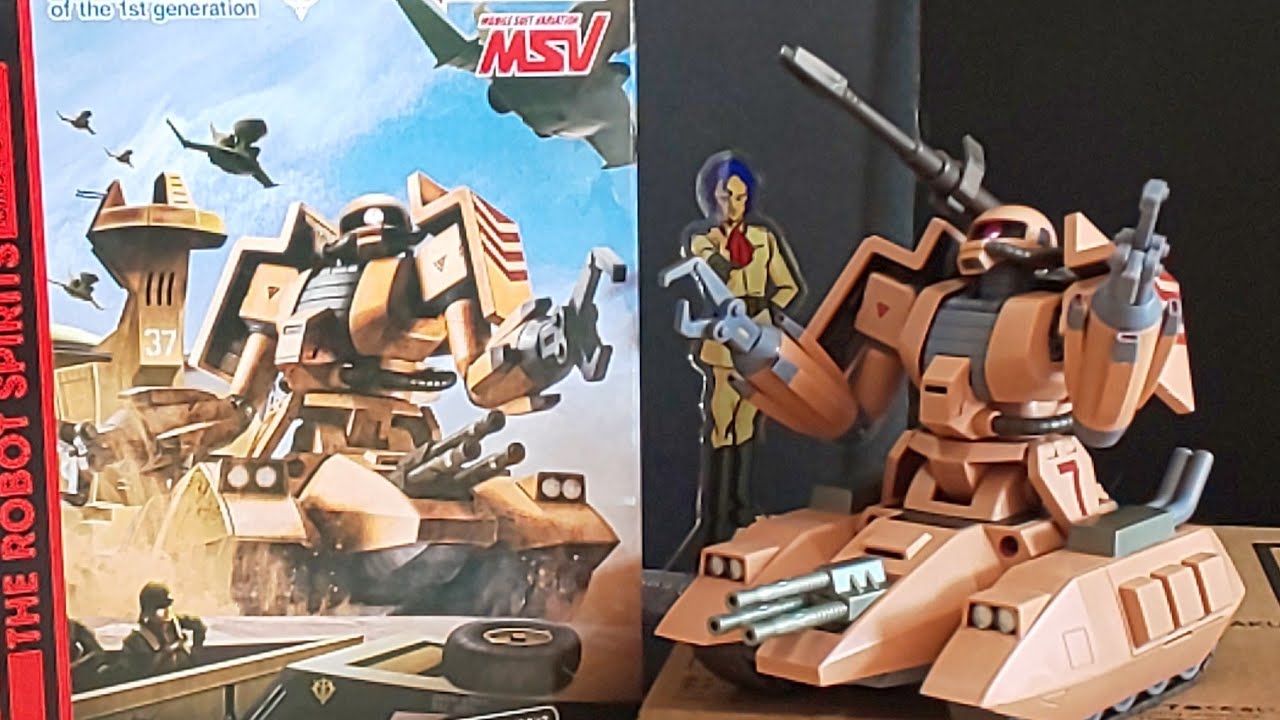 レビュー！ ROBOT魂 ＜SIDE MS＞MS-06V ザクタンク（サンドシープ