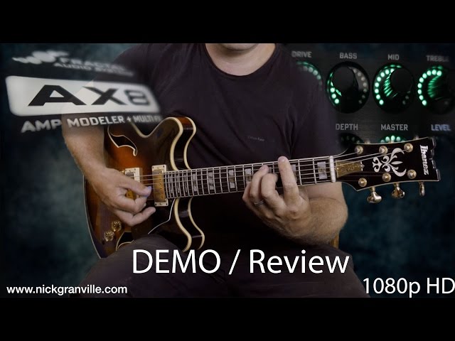 FRACTAL AX8 Demo / Review by Nick Granville - YouTube