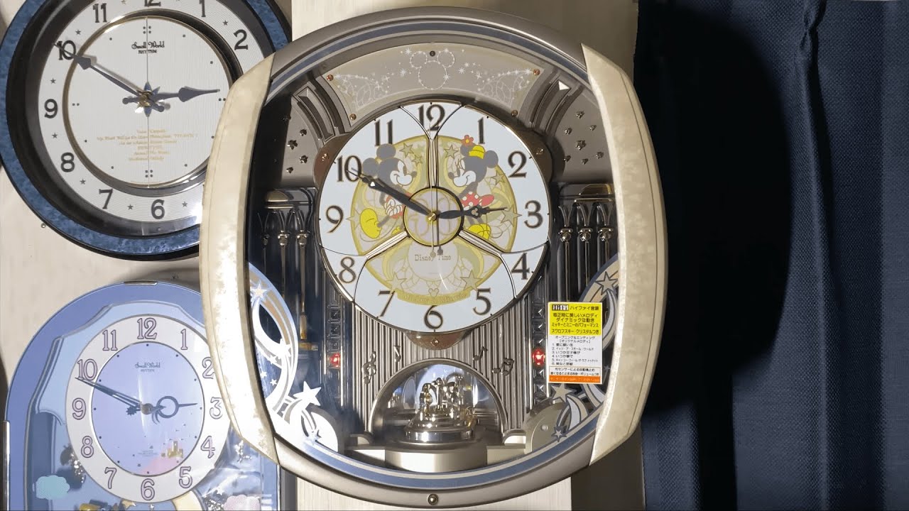 SEIKO DisneyTime FW563A からくり時計 - YouTube