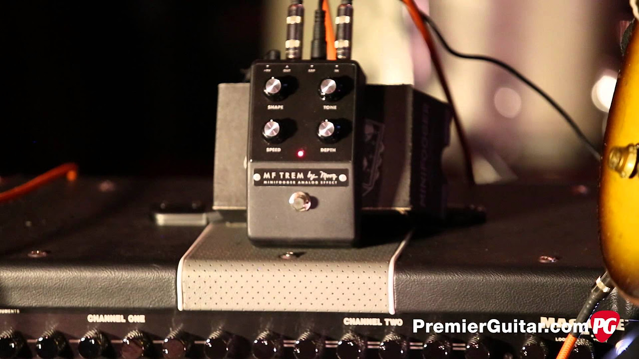 Review Demo - Moog Minifooger Trem - YouTube