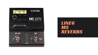Line-6 M5 Stompbox Modeler (Reverb) | 🎧 Complete Demo Test