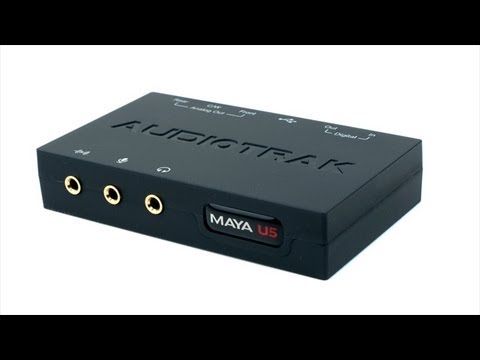 Audiotrak MAYA U5 USB - Unboxing - YouTube