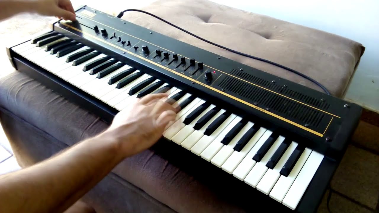 KORG ELECTRONIC PIANO (LP-10) (Rare Keyboard) : Sound Check - YouTube