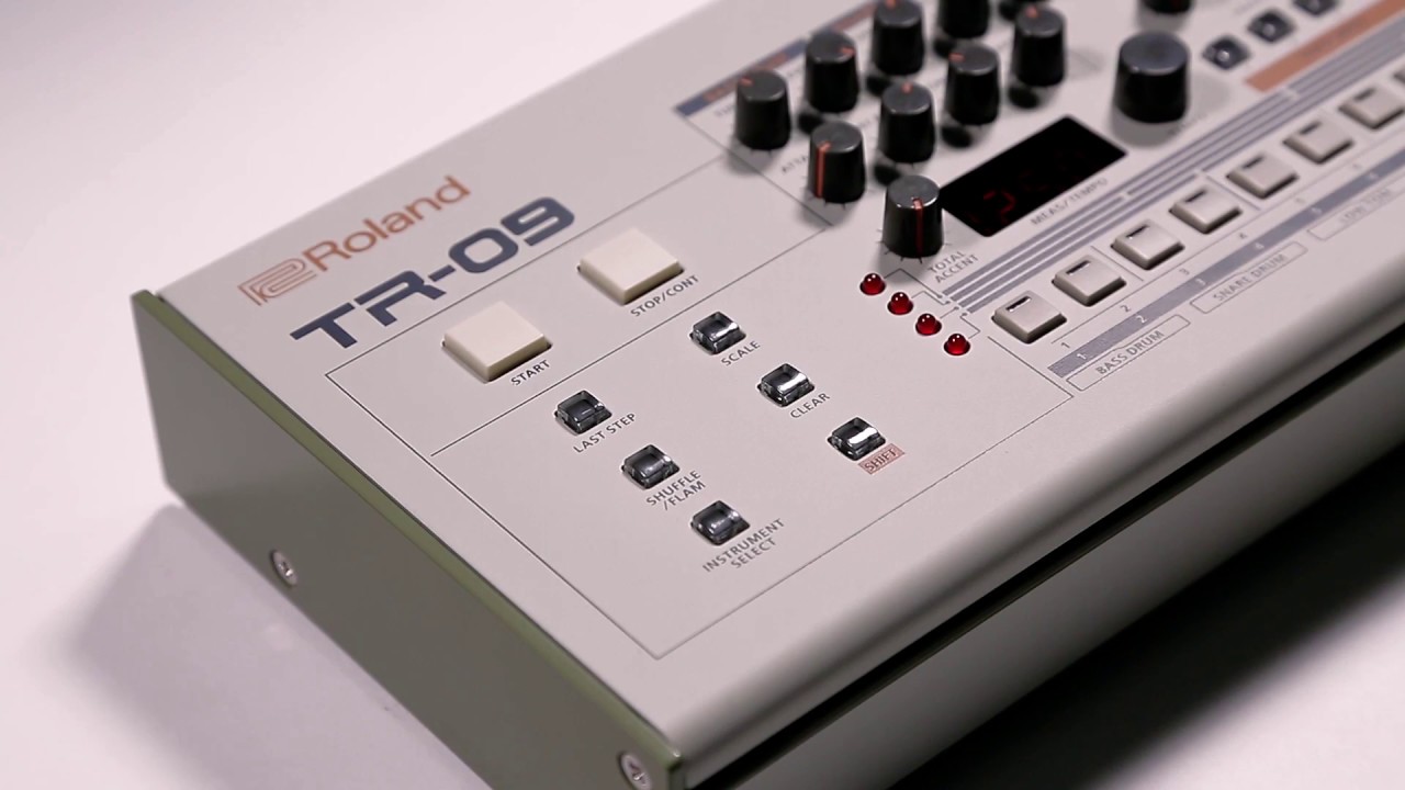 Roland Boutique Start - TR-09 Rhythm Composer Tutorial - YouTube