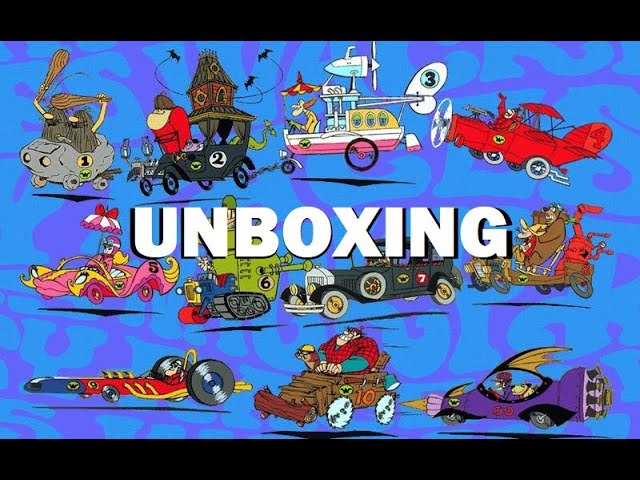 Unboxing WACKY RACES edizione DeLuxe - YouTube