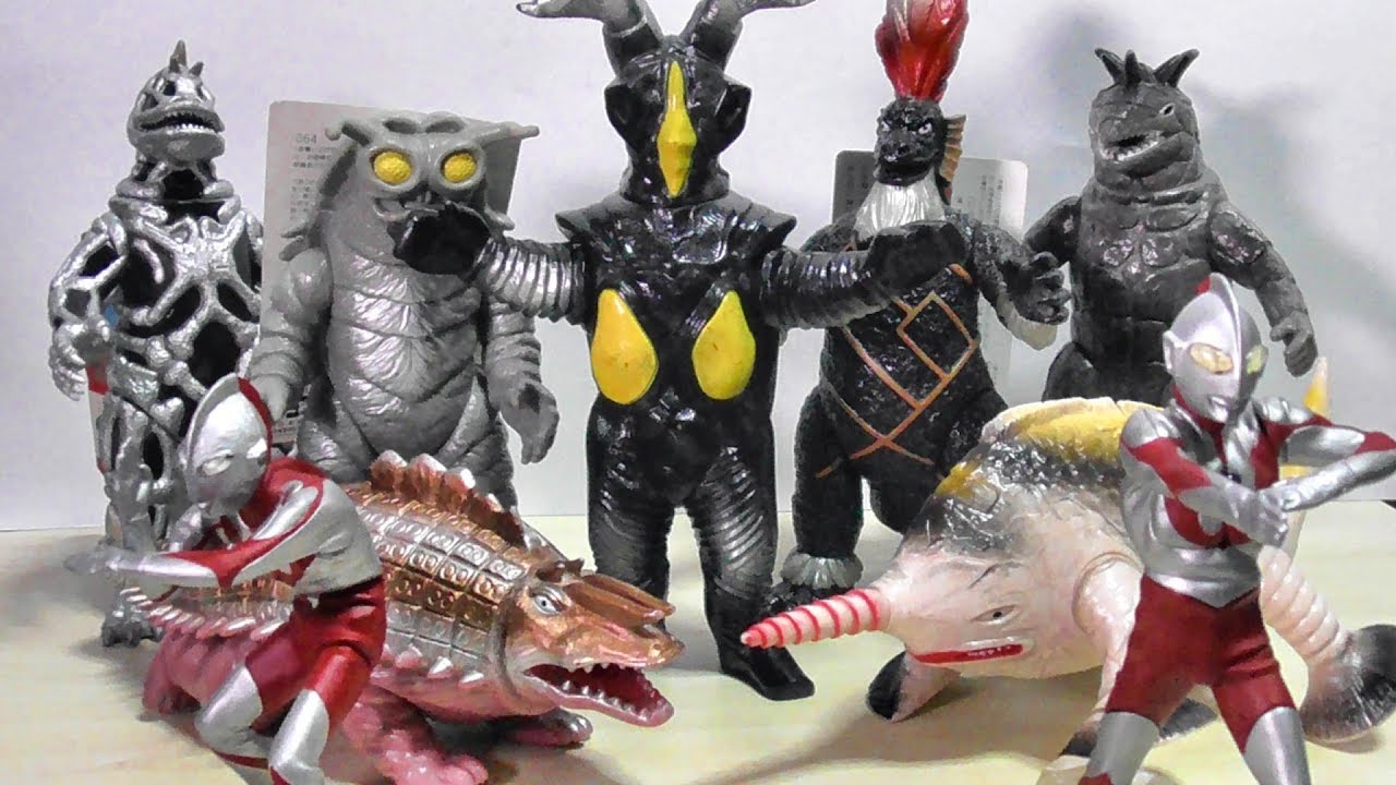 さらば ウルトラマン】ウルトラ怪獣ソフビ探訪 初代ウルトラマン編