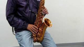 アルトサックス デイブ・ガーデラ(DAVE GUARDALA) DG-400AL - YouTube