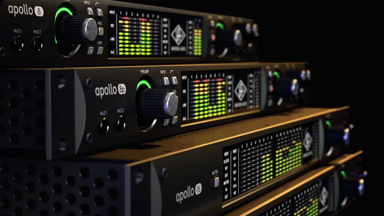 Universal Audio Apollo 8 QUAD / DUO 発表！次世代A/D,D/Aを搭載した