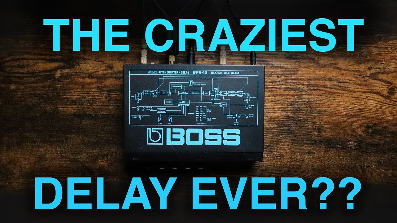 Experimental Textures with the BOSS RPS-10! - YouTube