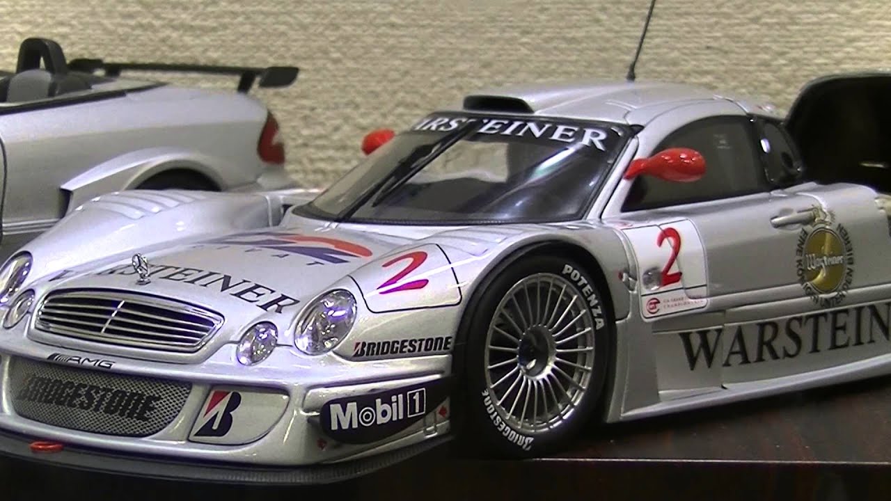 メルセデス・ベンツ・CLK-GTR：Mercedes-Benz CLK GTR Die-cast car